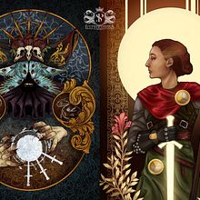 Guardianes. Un proyecto de Concept Art, Dibujo, Dibujo a lápiz, Ilustración tradicional, Ilustración digital, Pintura y Videojuegos de Sergio Peña - 13.10.2019