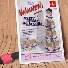 DIADA MINYONS. Graphic Design project by Àngel Marginet - 10.13.2019