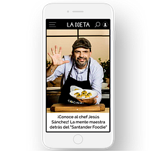 La NETA web mobile. Een project van Mobiel ontwerp, Webdesign y UX / UI van Nairobi Manrique - 01.01.2019