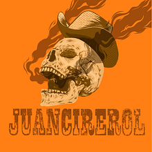 Juan Cirerol western skull. Un proyecto de Ilustración tradicional, Ilustración digital e Ilustración vectorial de Danielo Campbells - 14.10.2019