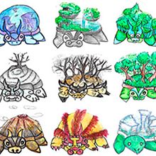Creación y diseños para Concept Art -Acuarela -Criaturas, objetos, héroes.... Fine Arts, Sketching, Artistic Drawing, Game Design, Character Design, and Watercolor Painting project by Trini Z. Caballero - 10.14.2019
