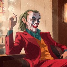 Joker. Concept Art, Traditional illustration, and Digital Illustration project by Elysa Castro - 10.14.2019