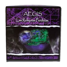Diseño -Maquetación -Arte final -Caja de Aegis las reliquias perdidas.. Fine Arts, Concept Art, Design, Product Design, Editorial Design, Graphic Design, and Digital Illustration project by Trini Z. Caballero - 10.14.2019