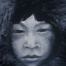 Óleo- Serie monócroma- Niños del mundo.. Fine Arts, Drawing, Artistic Drawing, Portrait Drawing, and Realistic Drawing project by Trini Z. Caballero - 10.14.2017