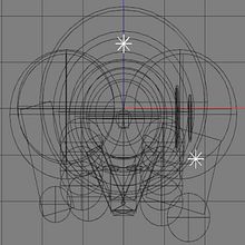 Diseño de estructura - Cinema4D- Arte Topiario - Plantilla de perro. Digital Architecture, Arts, Crafts, Fine Arts, Creativit, Design, and Sculpture project by Trini Z. Caballero - 10.14.2019