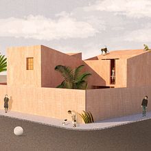 Mi proyecto: Escenas artísticas y arquitectónicas . Design, Interior Design, Set Design, and Digital Illustration project by Magdalena Lizarraga Nardocci - 10.14.2019