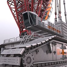 LIEBHERR LR13000 . Un progetto di 3D di Alber Silva - 15.10.2019