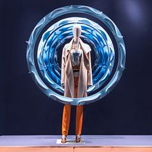 Vitrina para Hermès, 2016 Deep Blue Sea. Un proyecto de Dirección de arte, Diseño y Diseño gráfico de Kiosco Creativo - 15.10.2016