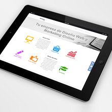 Identidad Corporativa, diseño web, brochures para empresa dedicada al diseño y marketing en la Web. Un proyecto de Br, ing e Identidad, Diseño gráfico y Diseño Web de Beatriz Martos - 01.09.2017