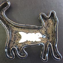 ! Gato recién comido !. Ceramics project by fernandolineros - 10.16.2019