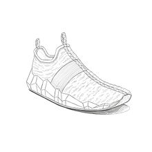 Ground. 3D, and Shoe Design project by Patricia González Bailador - 03.07.2019