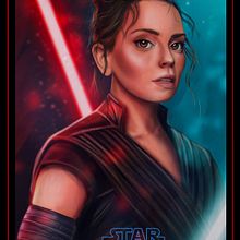 Dark Rey . Un progetto di Cinema, Design di poster , Illustrazione tradizionale e Illustrazione digitale di Oscar Martinez - 18.10.2019
