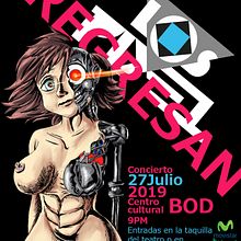 Promoción de banda Los pixel. Design project by mario el bueno - 03.15.2019