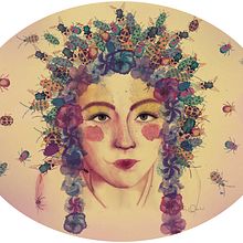 Mirabillis Festiva. Un proyecto de Arte urbano, Bellas Artes, Ilustración tradicional, Ilustración digital, Pintura y Pintura a la acuarela de constanza quantin - 06.06.2019