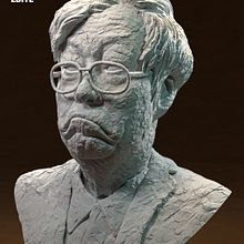 Clay Sculpt of Satoshi Nakamoto. Un proyecto de 3D, Escultura y Modelado 3D de jose hernandez - 19.10.2019
