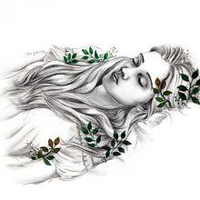 Blancanieves. Creativit, Drawing, Pencil Drawing, Portrait Drawing, Realistic Drawing, Traditional illustration, and Watercolor Painting project by Verónica Gallardo - 10.19.2019