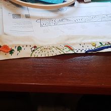 Mi Proyecto del curso: Técnicas básicas de bordado: puntadas, composiciones y gamas cromáticas. Embroider project by patricia arquimbau pons - 12.10.2019