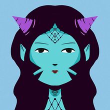 The Dark Empress . % nina_silla tarafından hazırlanan Animas, on, Karakter Tasarımı, Geleneksel illüstras, Ve on projesi - 10.19.2019