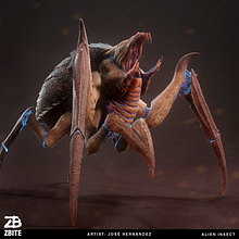 Alien Insect - Starship Tremors. Un proyecto de 3D y Modelado 3D de jose hernandez - 20.10.2019