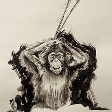 InktoberDomestika . Un projet de Dessin, Dessin artistique et Illustration traditionnelle de Jiram Gómez - 19.10.2019
