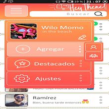 UI de Redes Sociales de Mensajería . Br, ing, Identit, Interactive Design, Mobile Design, Marketing, Mobile Marketing, Social Media, T, pograph, and UX / UI project by Ludmila - 12.15.2018