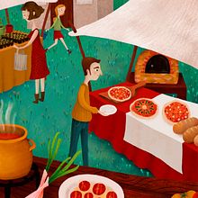 TASTA LA LLAVOR 2018 Ein Projekt aus dem Bereich Grafikdesign, Traditionelle Illustration und Digitale Illustration von Ana Beatriz Reina Rojas - 21.08.2018