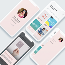 Portafolio móvil. Un proyecto de Diseño Web de Karina Sánchez - 22.10.2019