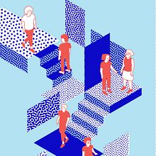 Día Centro . Traditional illustration, and Vector Illustration project by Brenda Battaglia - 10.22.2019