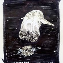 InktoberDomestika . Un projet de Dessin, Dessin artistique et Illustration traditionnelle de Jiram Gómez - 21.10.2019