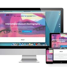 Diseño y creación web Museo Internacional de Electropografía. MIDECIANT. Un proyecto de Creatividad, CSS, Desarrollo Web, Diseño, Diseño de la información, Diseño gráfico, Diseño Web, Gestión del diseño, HTML, Retoque fotográfico y UX / UI de PATRICIA ARAGÓN MARTÍN - 15.09.2019
