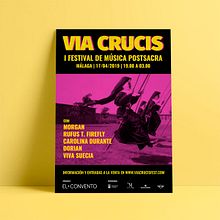 Festival Via Crucis. Creativit, Design, Poster Design, Graphic Design, Events, and Photo Retouching project by Irene Moya López - 10.22.2019