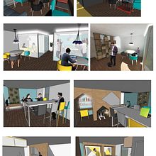 Coworking. Un projet de Architecture de Julia Schiavo - 23.04.2018