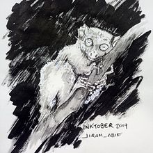 InktoberDomestika . Un projet de Dessin, Dessin artistique et Illustration traditionnelle de Jiram Gómez - 22.10.2019