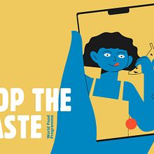 WFP -#StopTheWaste. 3D, 2D Animation, and Art Direction project by Andrea Gendusa - 10.23.2019