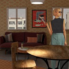  el interior de una vivienda . Projekt z dziedziny Architektura c, frowa i Projektowanie wnętrz użytkownika Galia Matey - 23.10.2019