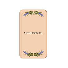 Menú para evento. Graphic Design project by Sofi Fornetti - 10.23.2019