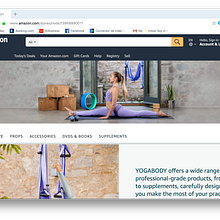 Creación Amazon Sales Page (YogaBody). Un progetto di Web design di ana vilar - 23.10.2019