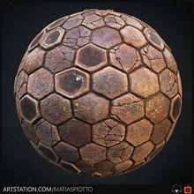 Mi Proyecto del curso: Introducción a la creación de texturas con Substance Designer . % Matías Piotto tarafından hazırlanan 3D Modelleme projesi - 11.28.2019