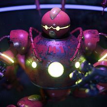 My project in Compositions with Cinema 4D and OctaneRender course: Robot M-1. Projekt z dziedziny Projektowanie postaci 3D użytkownika Maximiliano Costa - 03.10.2019