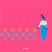 EL MUNDO. Clonación humana. Web Design, and Traditional illustration project by Del Hambre - 10.24.2019