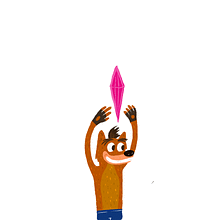 Crash Bandicoot. Un progetto di Illustrazione tradizionale di Diego Andrés Corzo Rueda - 24.10.2019