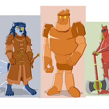 Mi Proyecto del curso: Introducción al diseño de personajes para animación y videojuegos. Drawing, Character Design, and Digital Illustration project by David Agüero Juarez - 10.24.2019