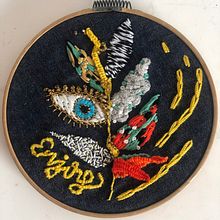 Mi Proyecto del curso: Sueño Kitch Ein Projekt aus dem Bereich Stickerei von Jess Sierra - 24.10.2019