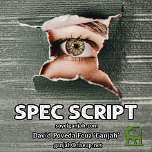 Spec Script. Design gráfico, Edição de vídeo, Roteiro, e Motion Graphics projeto de David Poveda Fouz - 16.10.2019