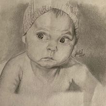Mi Proyecto del curso: Retrato realista con lápiz de grafito. Pencil Drawing, Drawing, Portrait Drawing, Realistic Drawing, and Artistic Drawing project by Julisse Valeria Colón Piñero - 05.21.2021