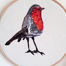 Mi Proyecto del curso: Pintar con hilo: técnicas de ilustración textil. Embroider project by Marisa Merino - 10.25.2019