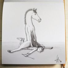 Reto inktober 2019: una ilustración al día . Desen, Desen în creion & Ilustrație tradițională de Sergio Pérez Tejero - 10.31.2019