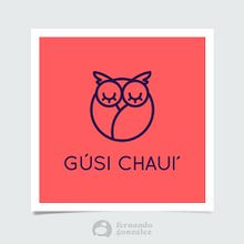 Imagotipo para Gúsi Chaui´. Un projet de Design , Création de logos , et Design graphique de Fernando González - 25.10.2019