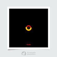 Serie Hola: "Supermassive Black Hole". Un projet de Design , Conception d'affiches, Design graphique et Illustration traditionnelle de Fernando González - 25.10.2019
