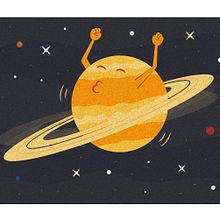 Saturno. Un progetto di Illustrazione digitale di Oscar Munguía - 25.10.2019
